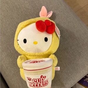 Hello Kitty Yellow and Red Stuffed Animal